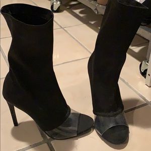 Black heels